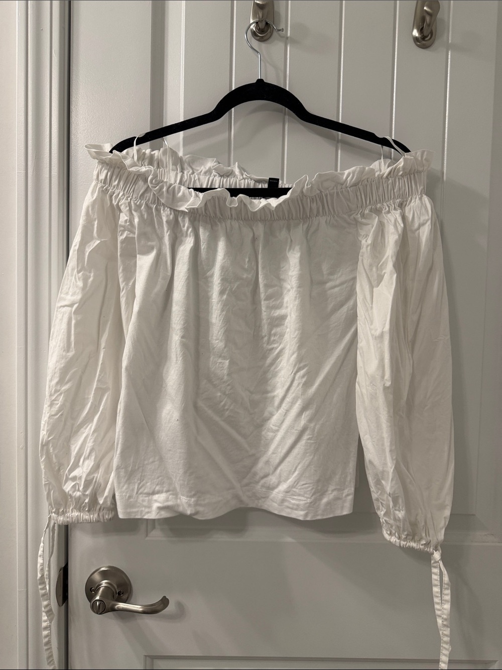 Banana republic Small White Off-the-Shoulder